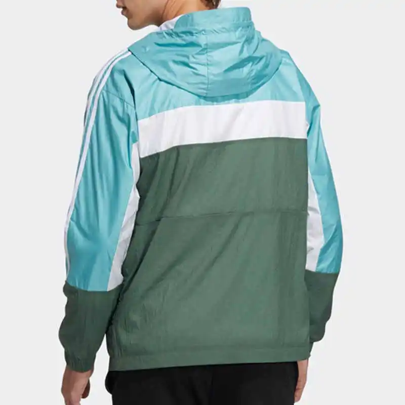Adidas Neo Jackets Men Blue Green-3