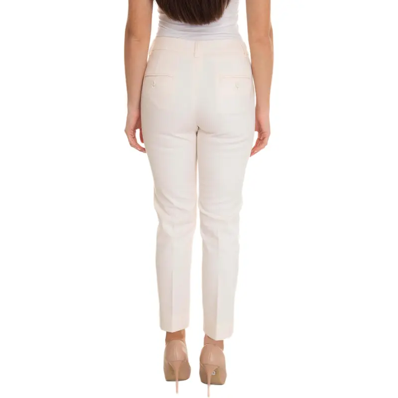 WEEKEND MaxMara Straight Leg Cropped Trousers-3