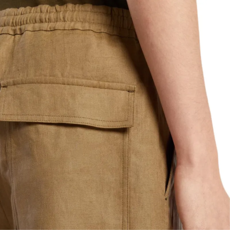 Zzegna Casual Shorts Men Light Army Green-4