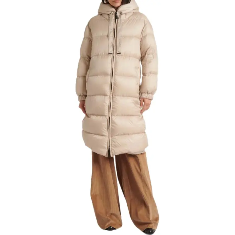 MaxMara Parka Coat Women's Beige-3