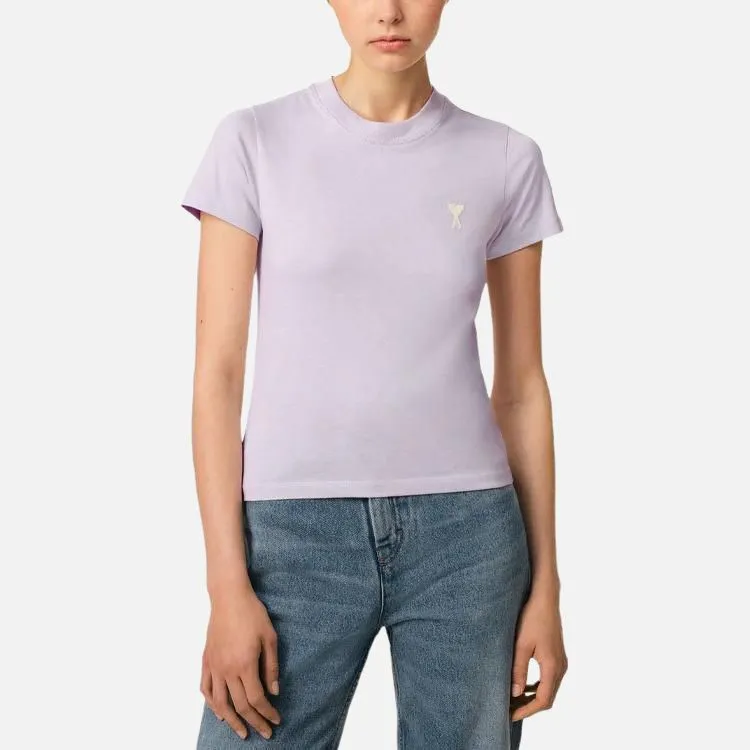 AMIPARIS Paris Ami De Coeur Cropped T Shirt-3