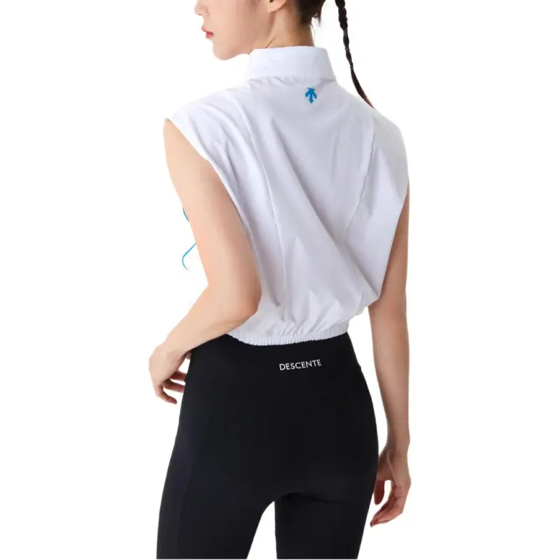 DESCENTE T Shirts Women's White-3