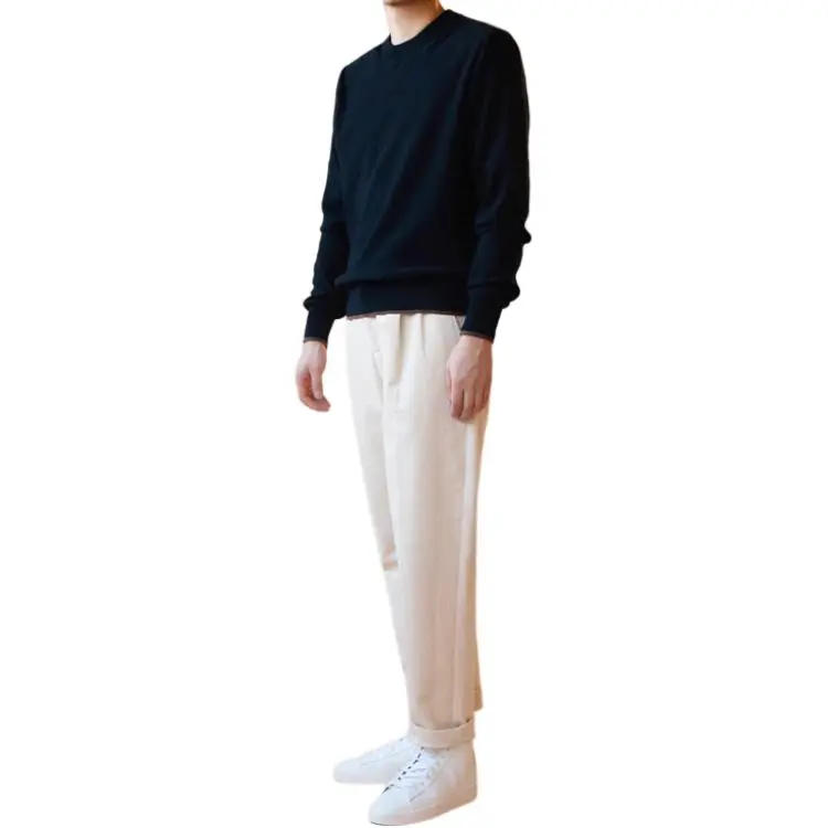 Hacikis Casual Pants Men's Ecru-5
