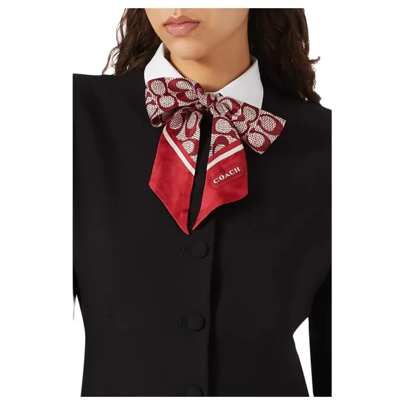 COACH Silk Scarves Women's-3