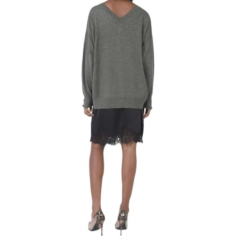 Stella McCartney Stella Iconic V Neck Knitted Jumper-4