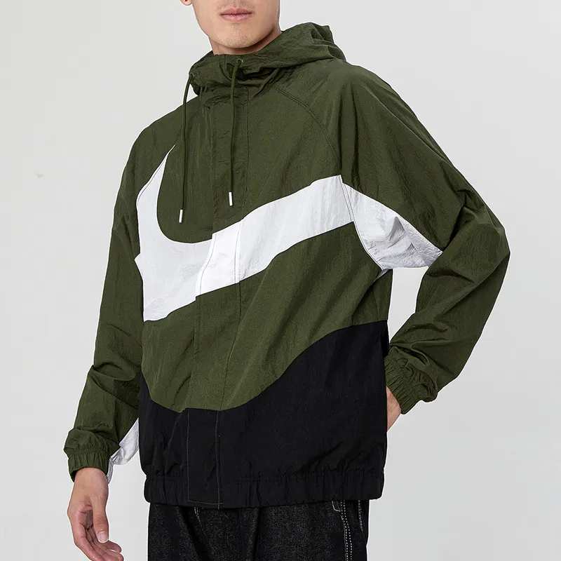 Nike Jackets Men Olive Green-4