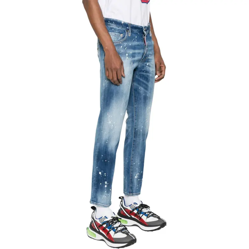 DSQUARED 2 Medium Kinky Wash Super Twinky Jeans-3