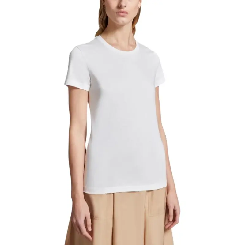 Moncler Regular T Shirt Women's Raw White-1