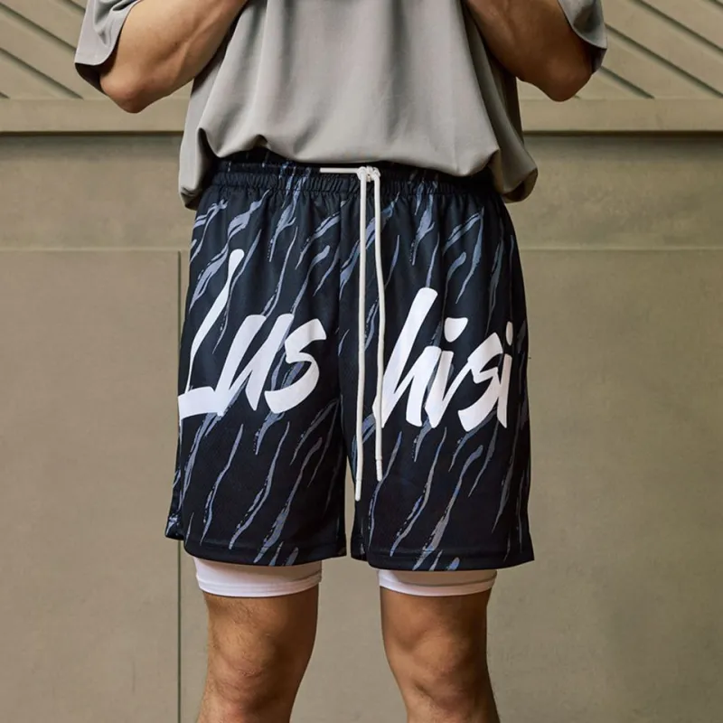 LUSHISI Basketball Shorts Unisex-5