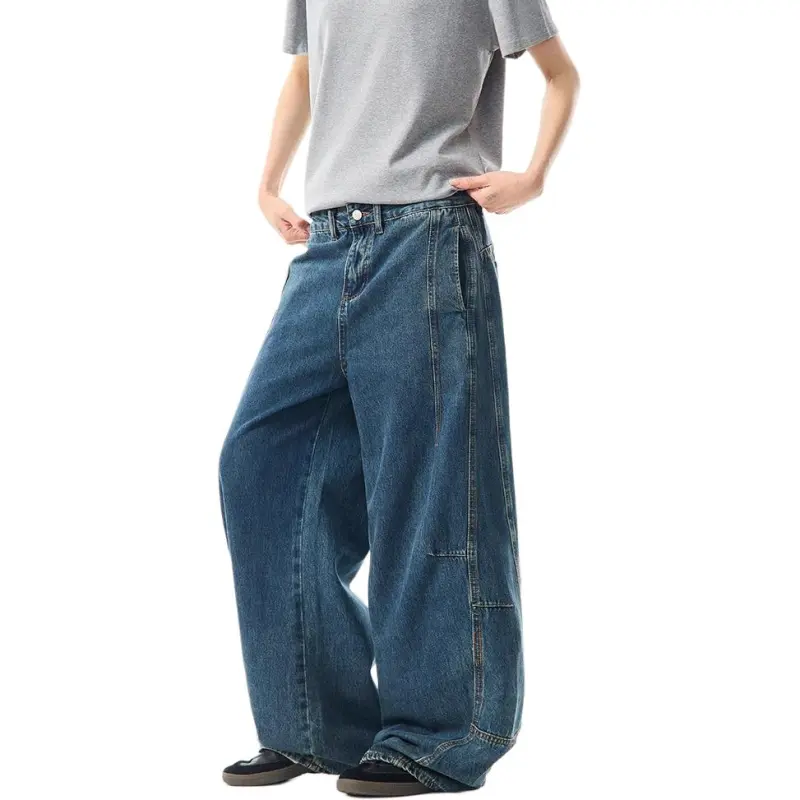 VINMUK Jeans Unisex Nostalgic Blue-7