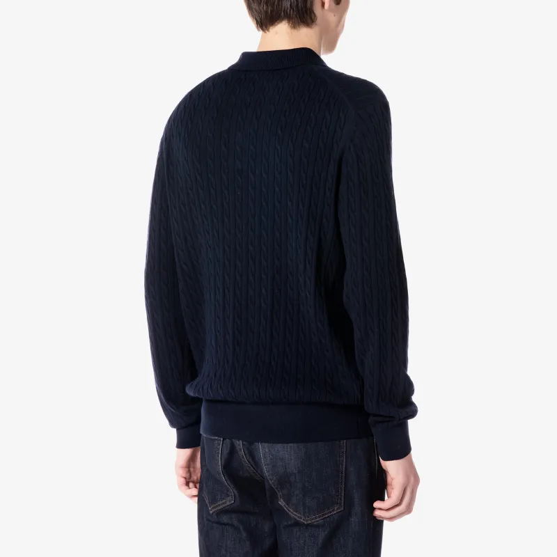 LACOSTE Sweater Men's Navy Blue-3