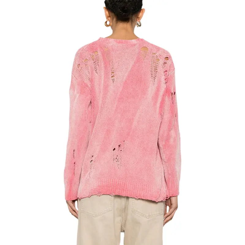 R13 Distressed Knit Cardigan-2