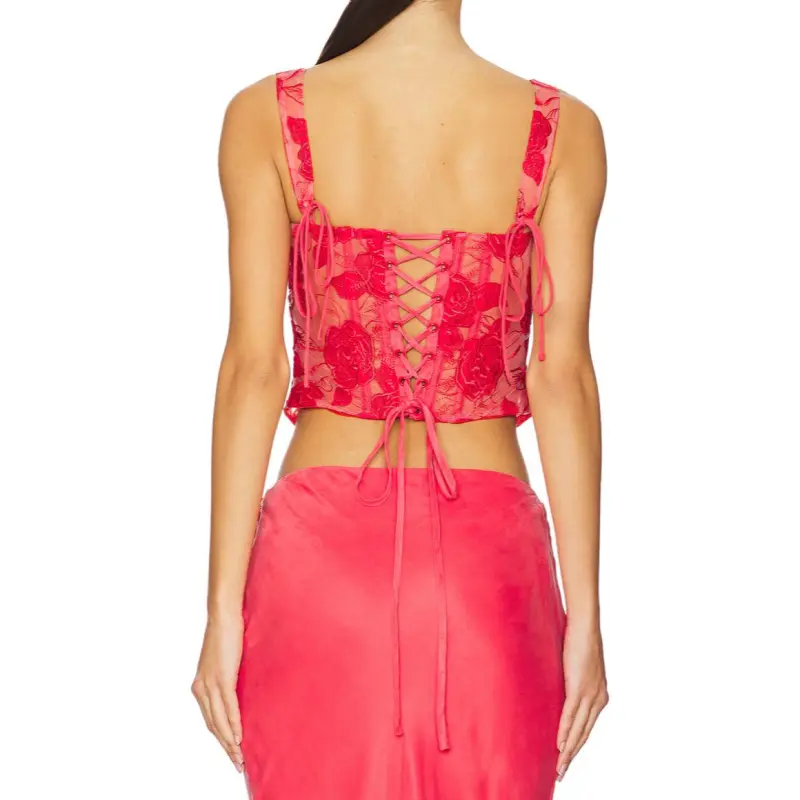 FOR LOVE & LEMONS Camisole Women's Red-1