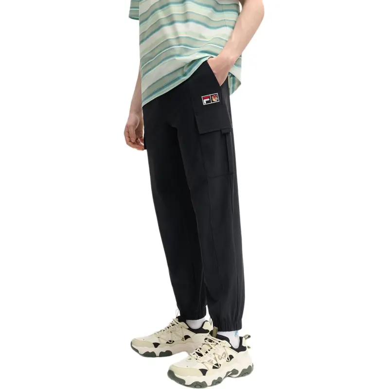 FILA x MAISON KITSUNÉ ORIGINALE Knitted Sweatpants Men's Legend Blue NV-2