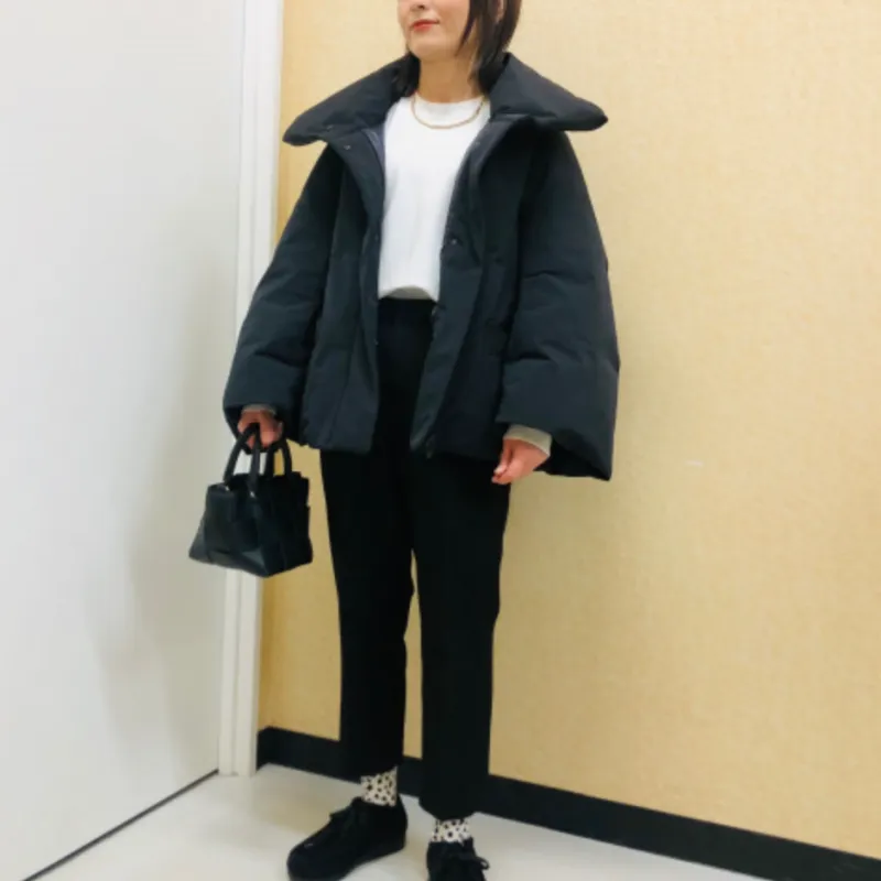 Jil Sander X UNIQLO Jil Sander Collaboration Down Jackets Women's Black-4