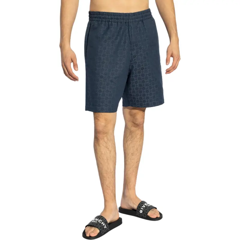Givenchy Monogram Pattern Deck Shorts-2