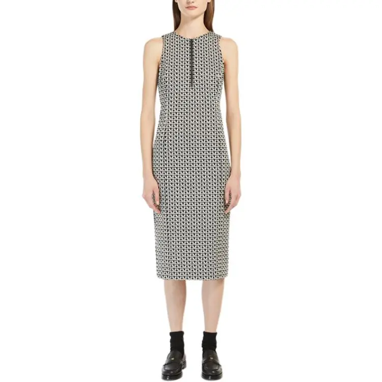 MaxMara Sleeveless Dress Women's Black-1