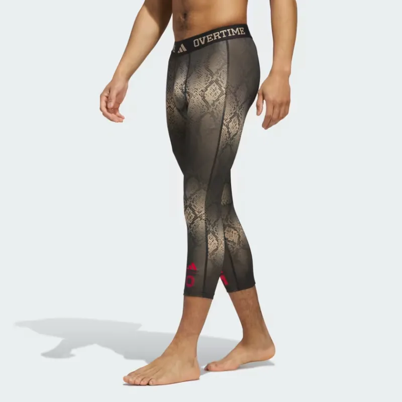 Adidas Free Shipping With AdiClub Exotic Speed Techfit Training Long Tight-2