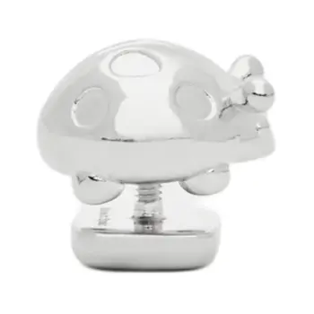 LOEWE Brass Brooches Women's Silver