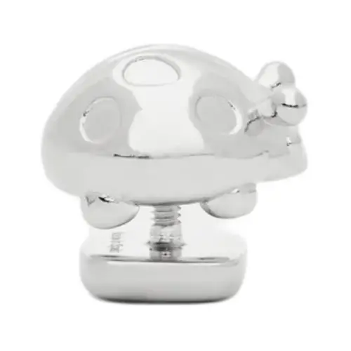 LOEWE Brass Brooches Women's Silver
