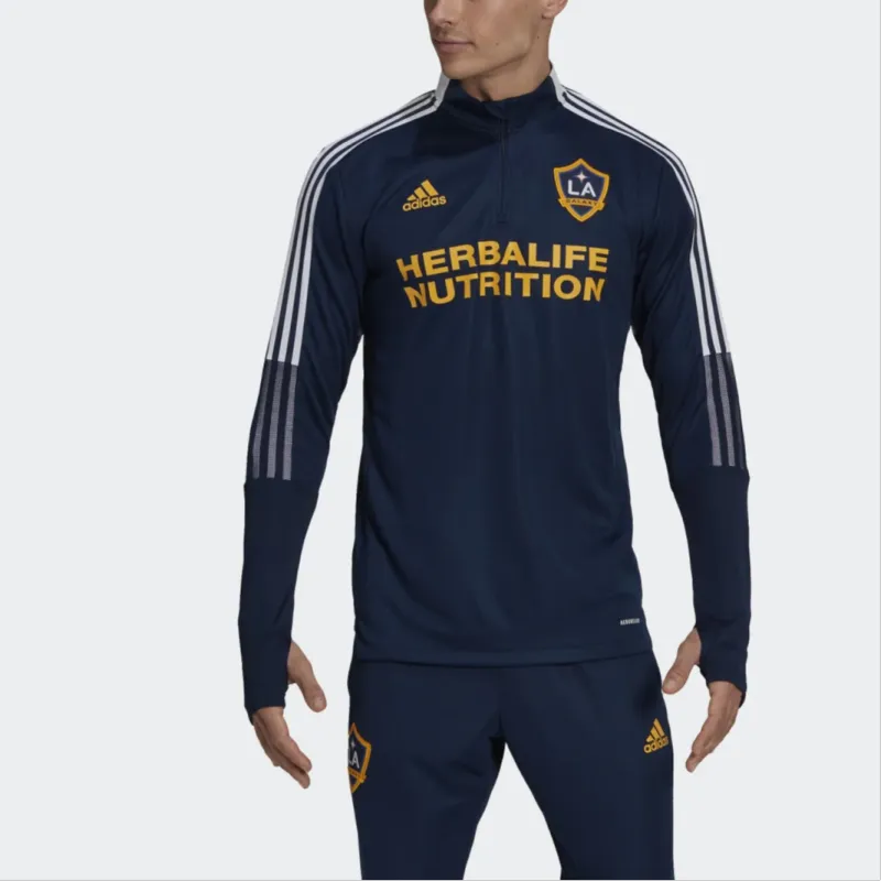 Adidas LA Galaxy T-Shirts Men Dark Blue-1