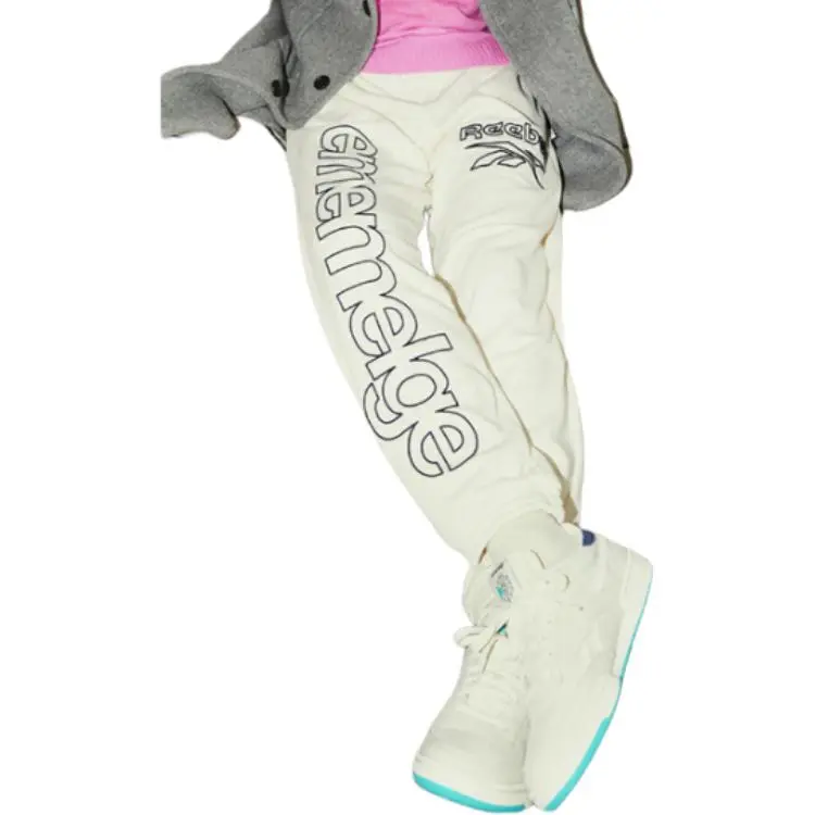 Mmlg Knitted Sweatpants Men White-2