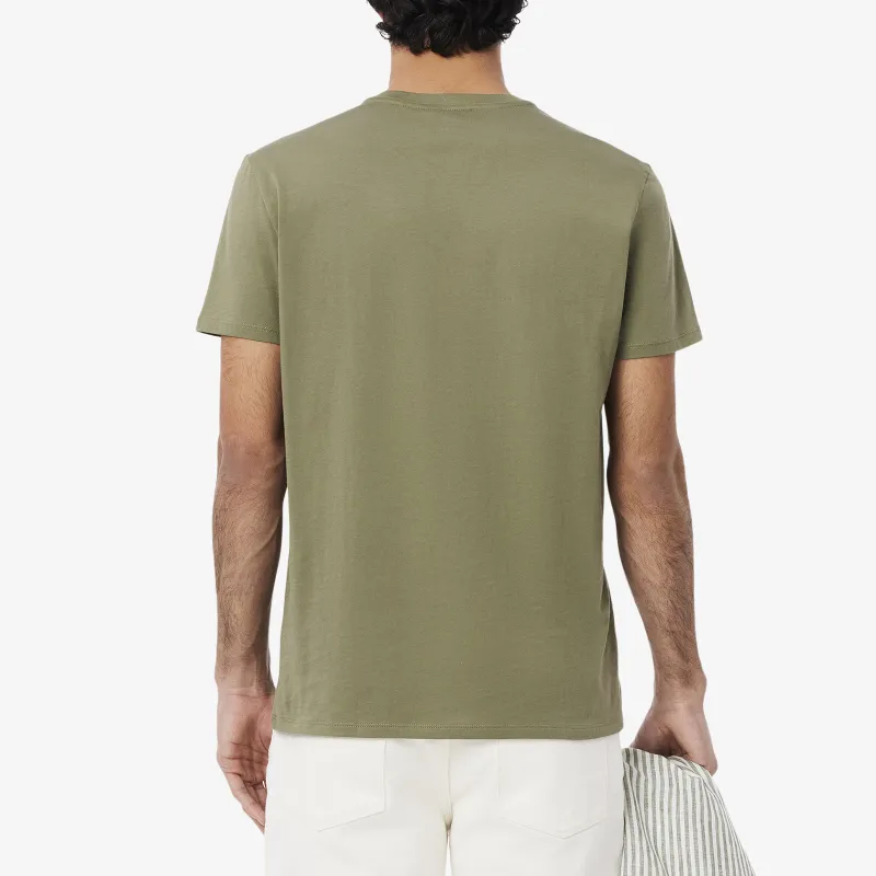 LACOSTE T Shirt Men's Khaki Green-2