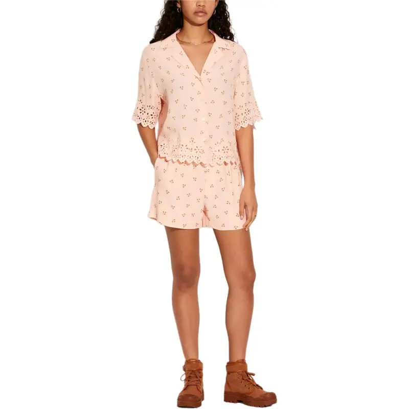 COACH SS22 Shirt Women's Light Pink-1