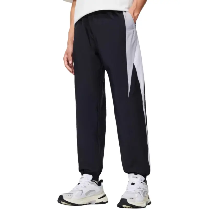 LiNing Sports Trend Series Knitted Sports Pants Men's Black-3