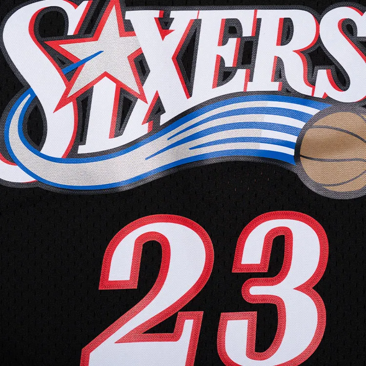 Mitchell Ness Basketball Jerseys Unisex Black-2