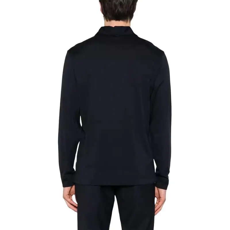 LARDINI Long sleeved Polo Shirt-1