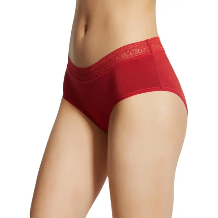 Victoria's Secret LOVE CLOUD Underpants Women's 1 Pack Velour Red Brown-1