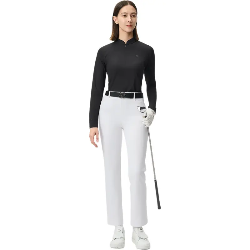 FILA Golf Series T Shirt Women's Pitch Black BK-2