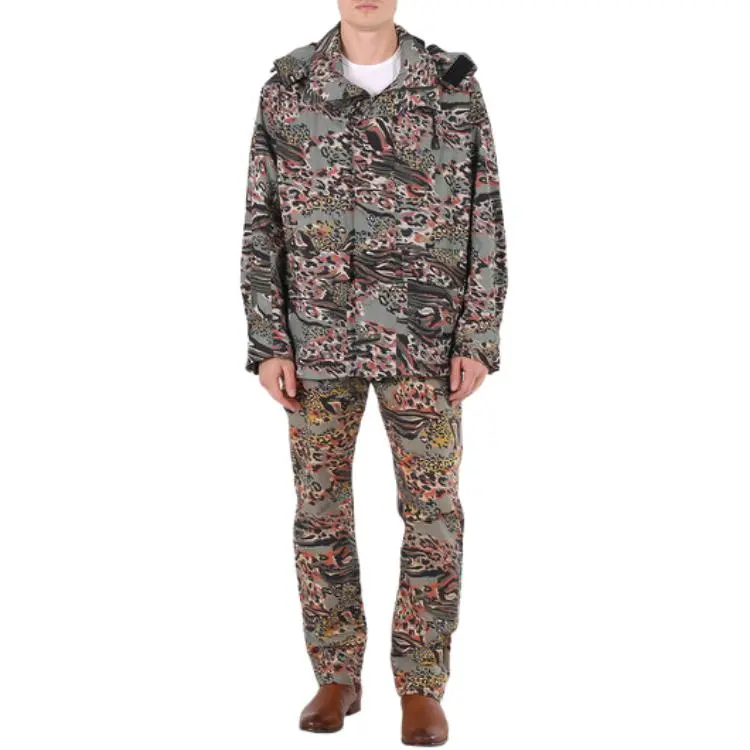 Roberto Cavalli Jackets Coats Men's Khaki-2