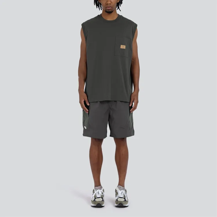 MADNESS Tank Tops Men Black-2