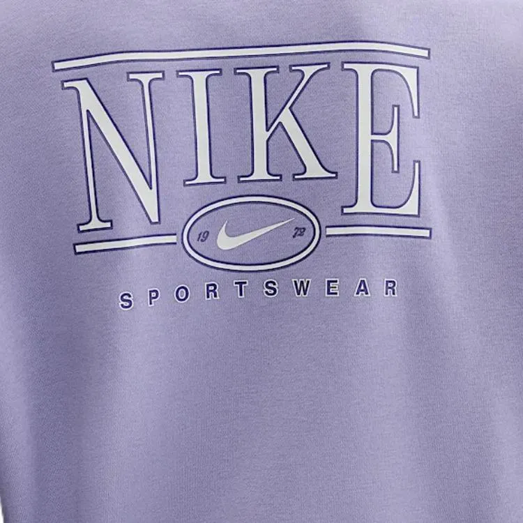 Nike Sportswear Club Fleece Women's Mock Neck 1/2 Zip Graphic Top-3