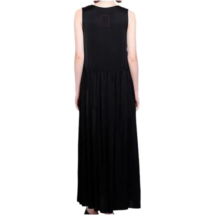 UMA WANG Sleeveless Dress Women's Black-3