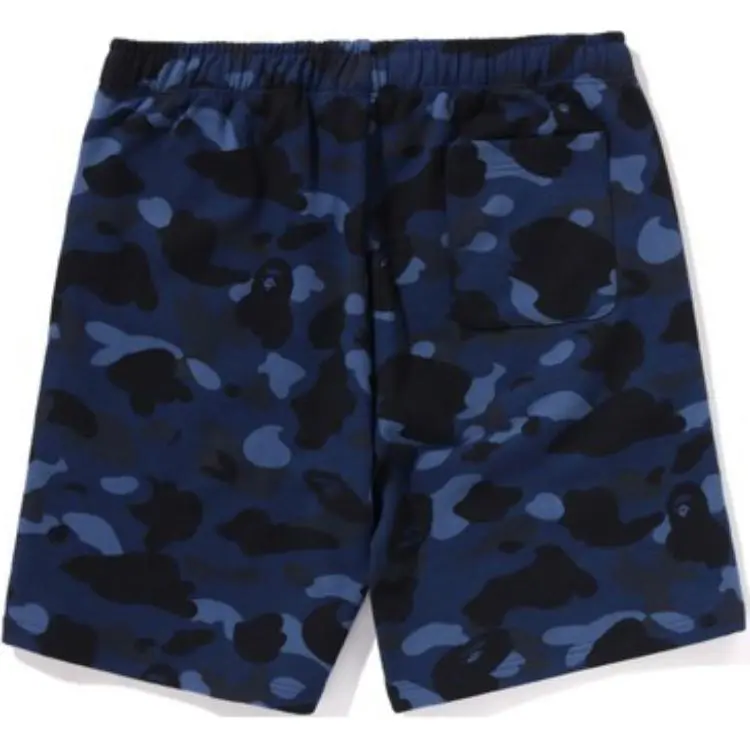 A BATHING APE Color Camo Shark Sweat Shorts SS24-5