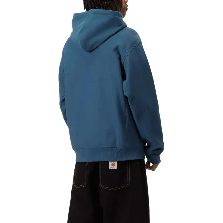 Carhartt WIP Hooded American Script Sweatshirt-4