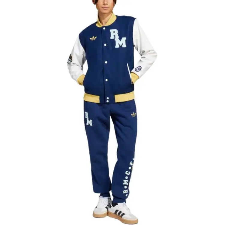 Adidas Originals VRCT FW24 Jackets Coats Unisex Marine Blue-1