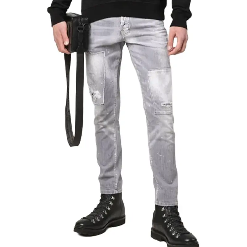 DSQUARED 2 FW22 Jeans Men's Gray-2