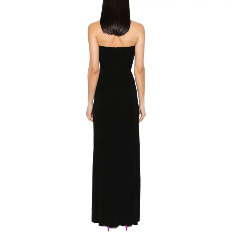 Christopher Esber Arced Palm Strapless Dress-2