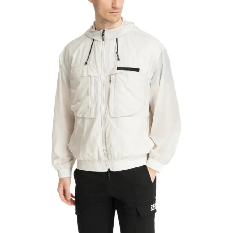 EMPORIO ARMANI Patch Pocket Lightweight Jacket-1