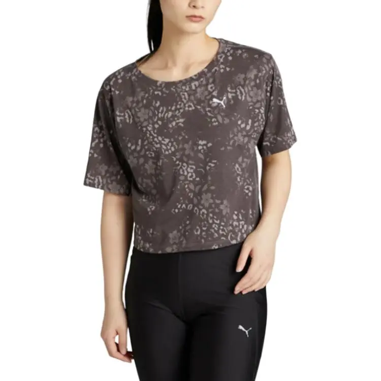 PUMA TRN EDGE T Shirts Women's Black-2