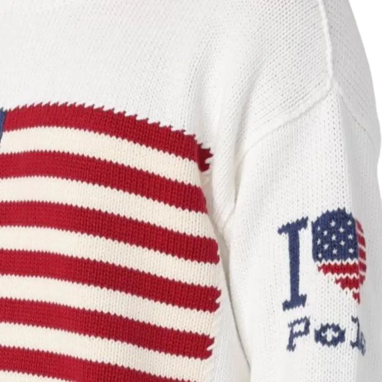Polo Ralph Lauren Flag Patterned Jumper-4