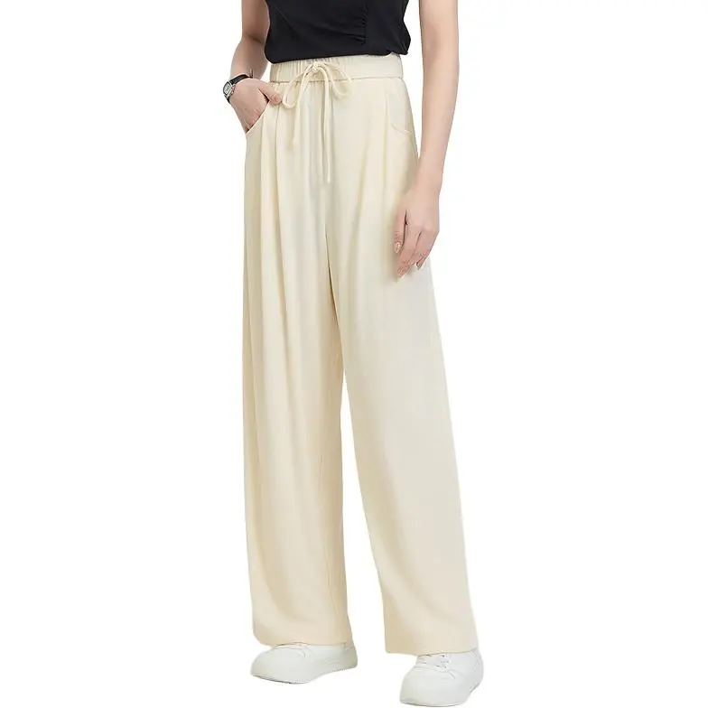 Three Blessings Casual Pants Women's Apricot-2