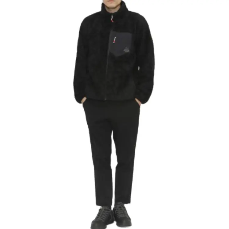CHUMS Velvet feel Coat Unisex Black-1