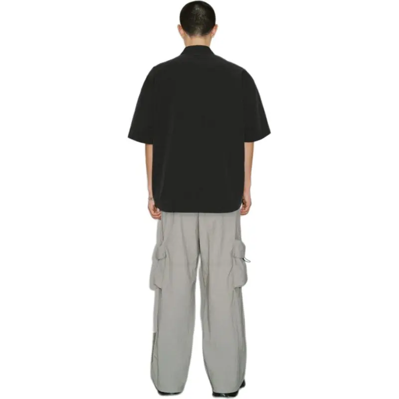 URBAN REVIVO Cargo Pants Men's Warm Gray-4