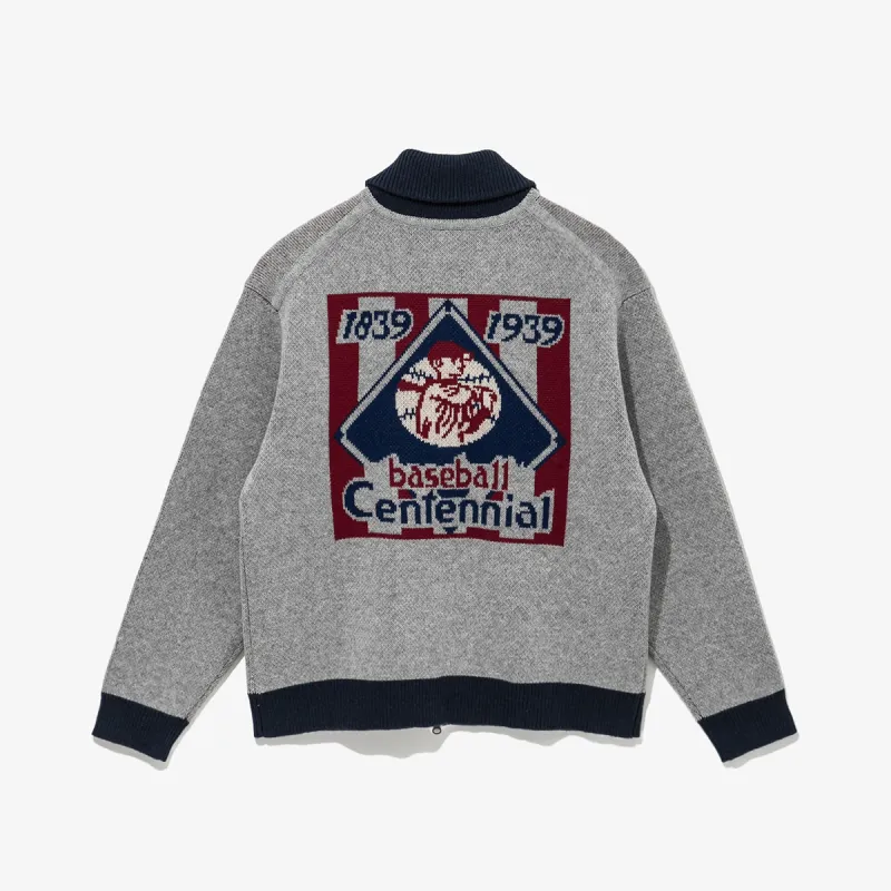 New Era x MLB Knitwear Unisex Gray-2