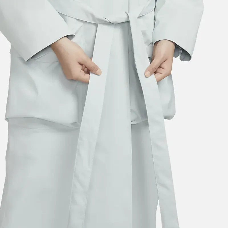 Nike Trench Coats Women's Light Silver-2